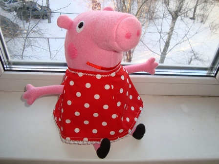 Свинка для кукольного театра - мастер - класс с фото