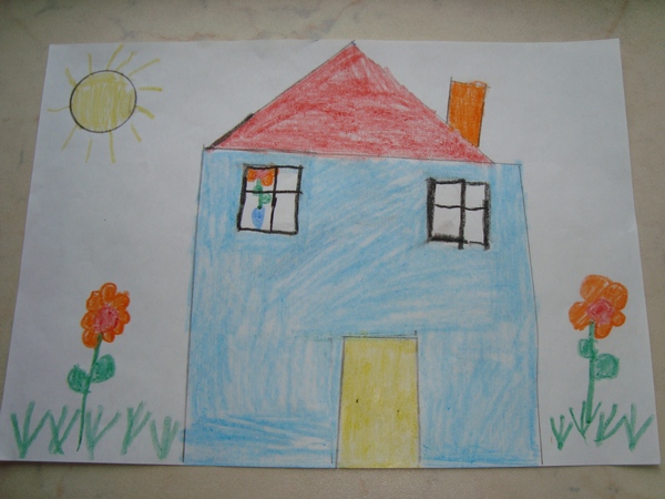 домик детский рисунок