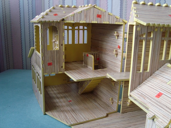 купить кукольный домик деревянный