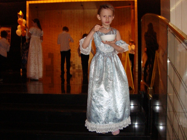 бальное платье для девочки своими руками