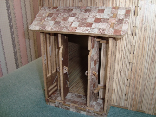 деревянный кукольный домик купить