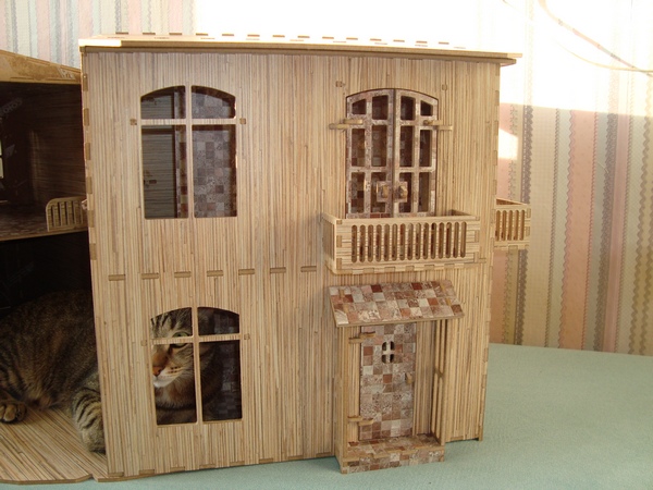 деревянный кукольный домик купить
